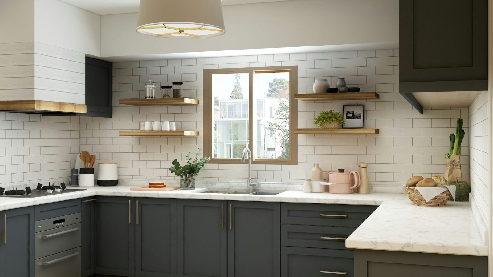 Kitchen after